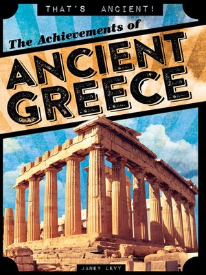 cover image of The Achievements of Ancient Greece
